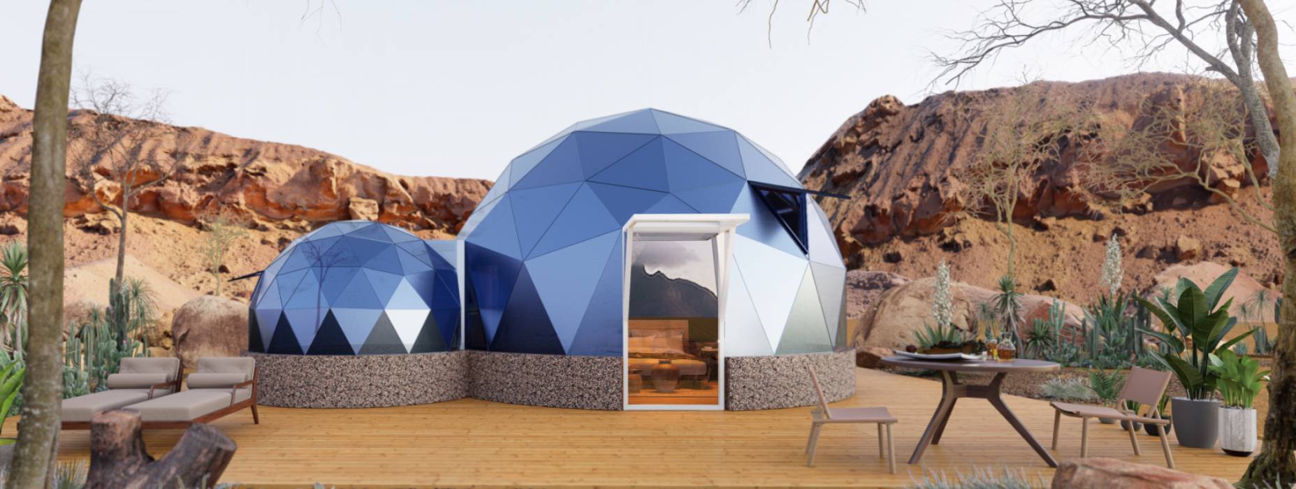 永仁县球形智能光伏玻璃星空房